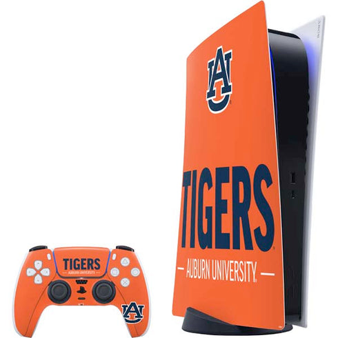Auburn University Tigers Athletics PS5 Digital Edition Bundle Skin